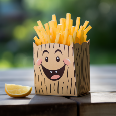 Упаковка из картона для фастфуда - Упаковочные материалы