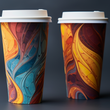 Двухслойные стаканы Soft-touch - Упаковочные материалы